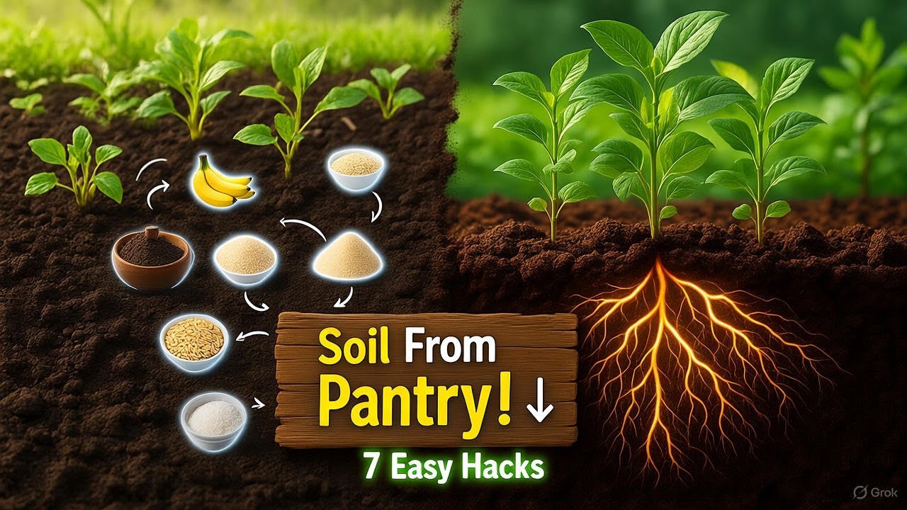 Transform Your Garden Soil With These 7 Pantry Items – Seriously!