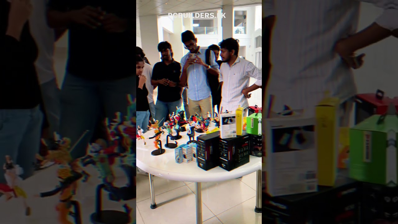 Игровой стенд NSBM CAMPUS 2026 - День 1 PCBUILDERS.LK 