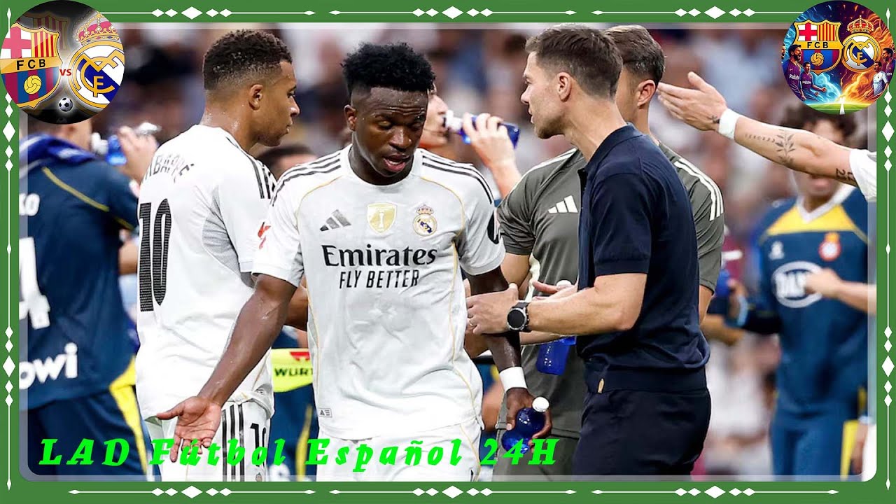 Los 3 únicos partidos en los que Vinicius jugó los 90 minutos con Xabi Alonso