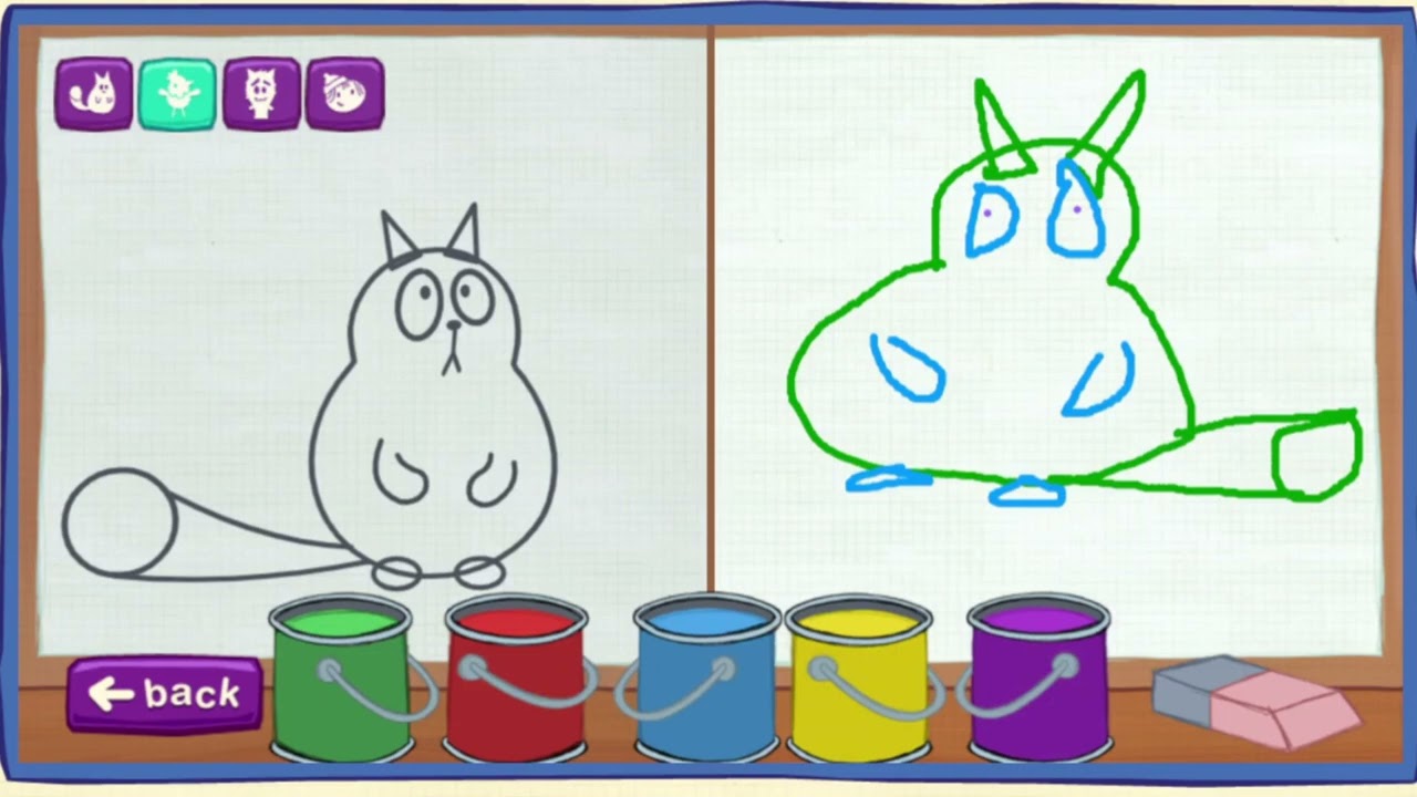BEST Kids Painting Activity with Peg and Cat
