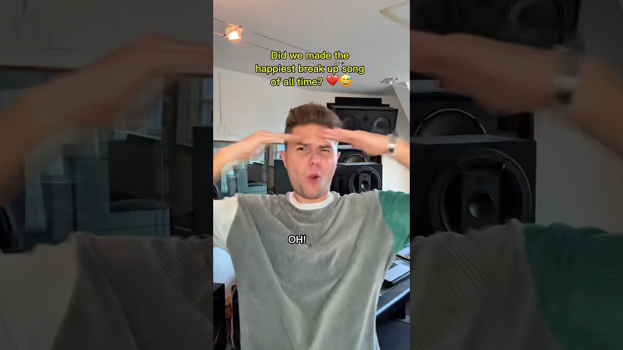 You ever heard a happy breakup song??!🫣 