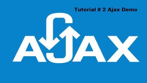 Ajax Tutorial 2 Ajax Demo Change Text