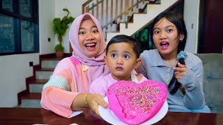AZAM BIKIN COKLAT PINK BESAR 😱 BUAT KAKA YANG LAGI DANCE