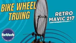 Retro XC Bicycle Wheel Truing - Mavic 217 - Retfurb Vintage Refurb