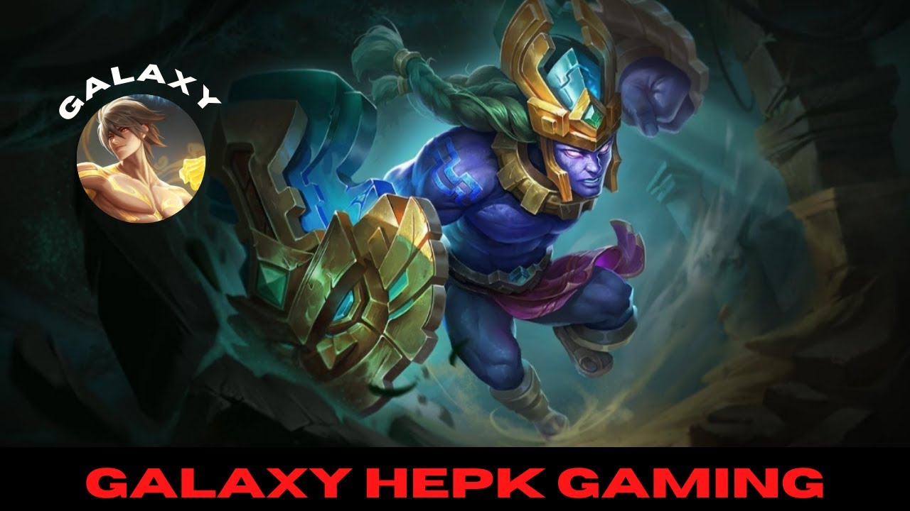 Rockman with Epic Skin Colossal Guardian in Heroes Evolved | Galaxy HEPK Gaming