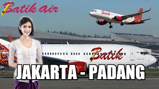 Batik Air Jakarta  Padang  Economy Class Id6818