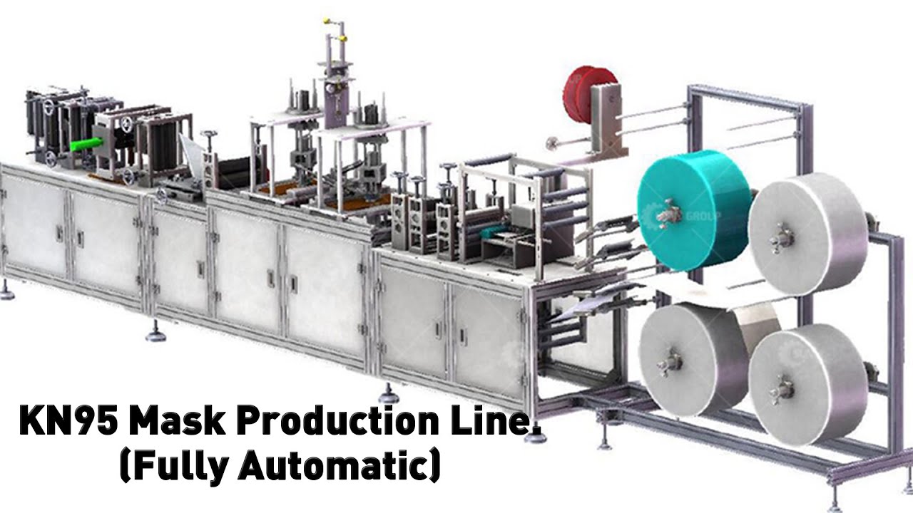 N95 Mask Making Machine丨N95 Mask Production Line.(Fully Automatic)