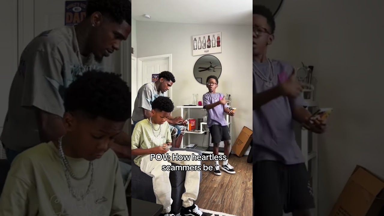 POV: How heartless scammers be 
