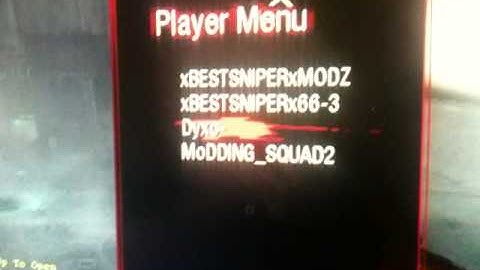 Bo1 zombies RTM mod menu