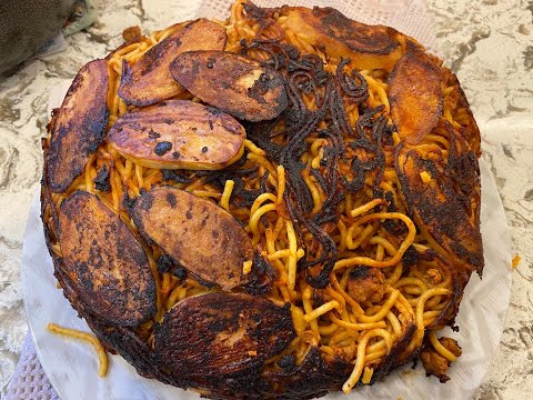 고소하고 바삭한 맛! 페르시아-이탈리아 스타일 고기 파스타