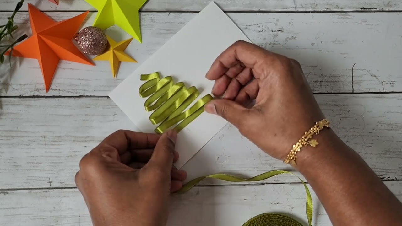 Ribbon On Cards Ideas