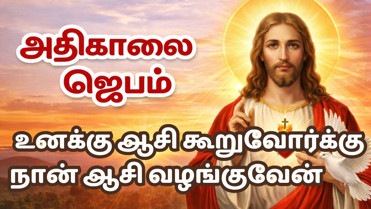 கண் விழிக்கையில் அதிகாலை ஜெபம் நான் ஆசி வழங்குவேன்;2026 | Morning Prayer