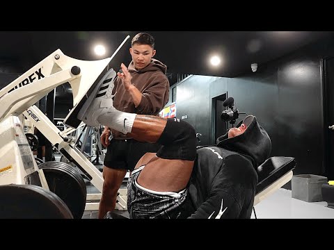 My First Leg Day With Tristyn Lee!