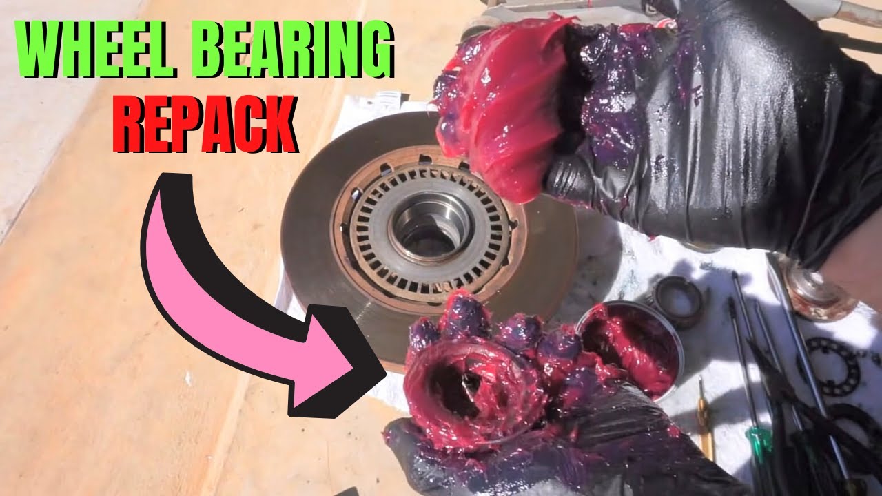 How to REGREASE your Front Wheel Bearings Isuzu MUX/DMAX DIY