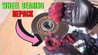 How to RE-GREASE your Front Wheel Bearings - Isuzu MU-X/D-MAX DIY Tutorial