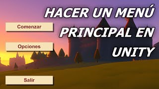 How to create a Main Menu in Unity || 2025 Tutorial