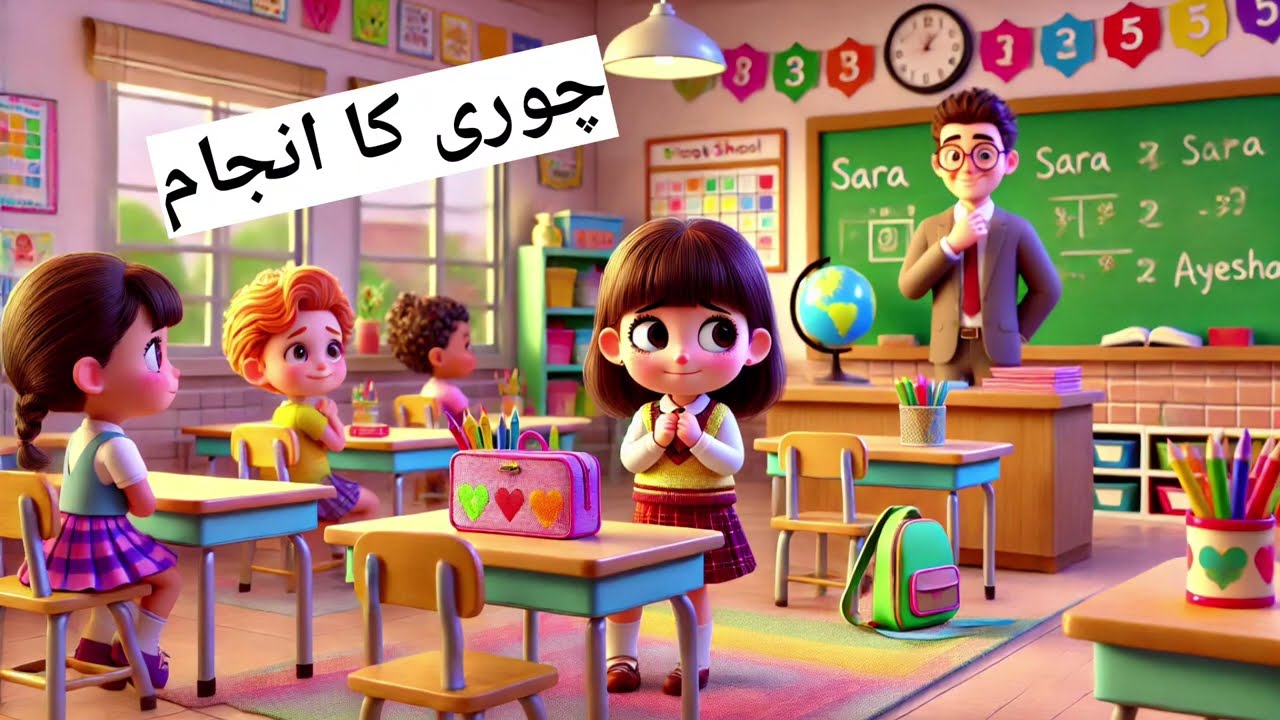 Chori Ka Anjaam – Bachon Ki Sabaq Amoz Kahani | Urdu Moral Story