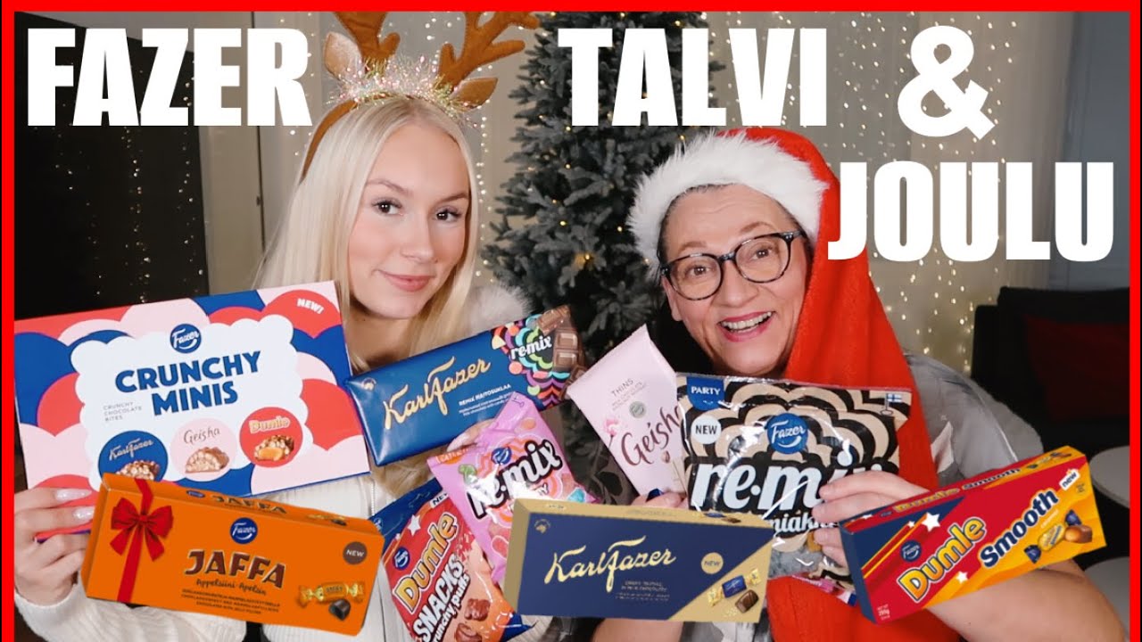 FAZER TALVEN 2025 UUTUUDET | testissä