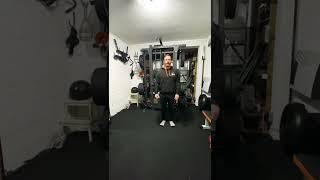 UK single garage transformed into a gym!