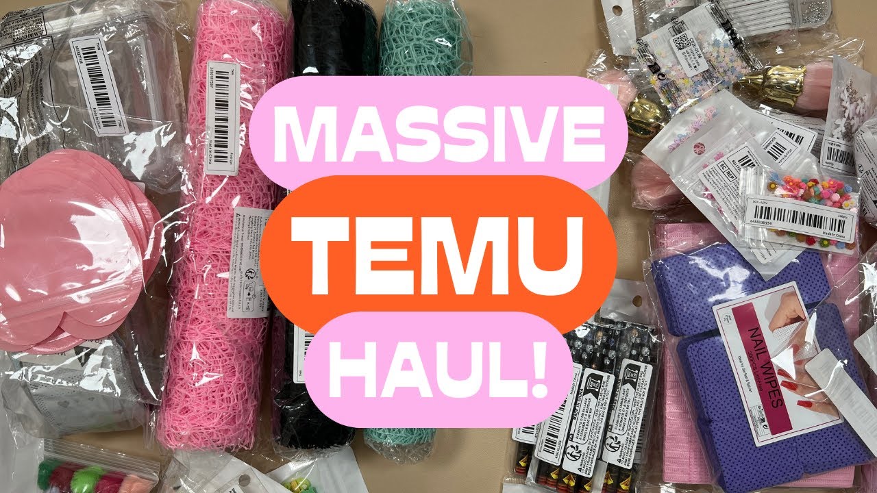 MEGA TEMU Craft Haul Вы не поверите, что я нашла! со ССЫЛКАМИ!