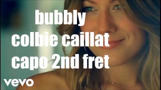bubbly colbie caillat lyrics and chords