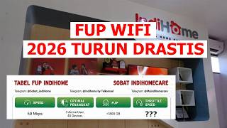 Penyebab wifi lemot 2026 FUP indihome terbaru, batas wajar wifi internet