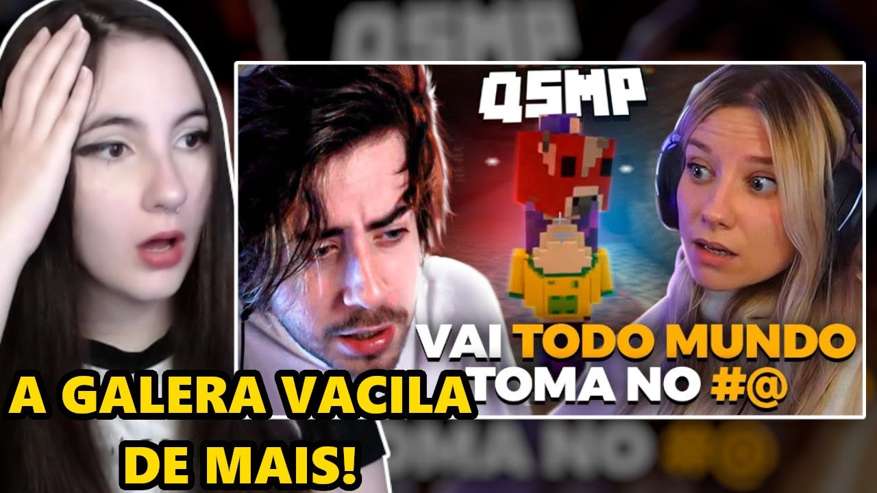 O problema da comunidade QSMP (REACT EI MINE)