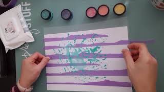 Scrapbook Mixed Media Fun Summer Layout