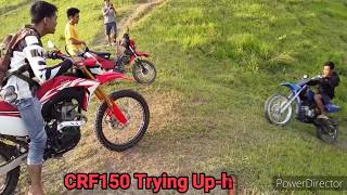 Crf 150 Trying To Up-Hill Fail