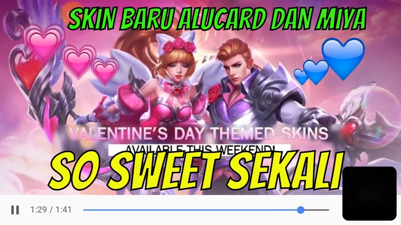 Skin Baru Alucard Dan Miya Sekin Bertema Romantic Fantasy Mobile