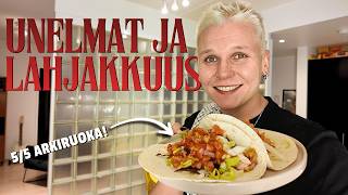 Puhun unelmista ja lahjakkuudesta (ja teen ruokaa)