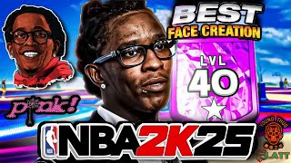 Young Thug Face Creation 2K25 *RARE* Young Thug Facescan 2K25 - How To Look Like Young Thug In 2K