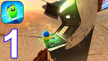 Dumb Ways to Climb - Gameplay Walkthrough Part 1 Only Up Go Parkour (iOS, Android)