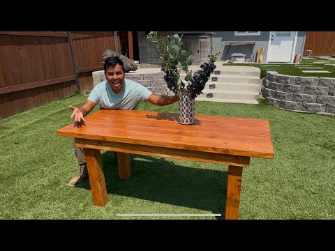 🎬 Video relacionado con mesas de madera rústicas para exterior
