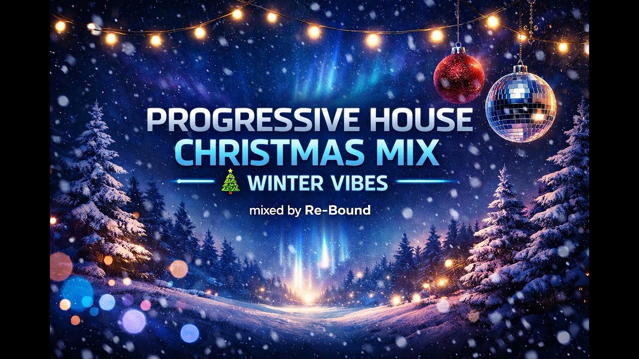 Progressive House Christmas Mix 🎄 | Winter Vibes 2025 - mixed by Re-Bound