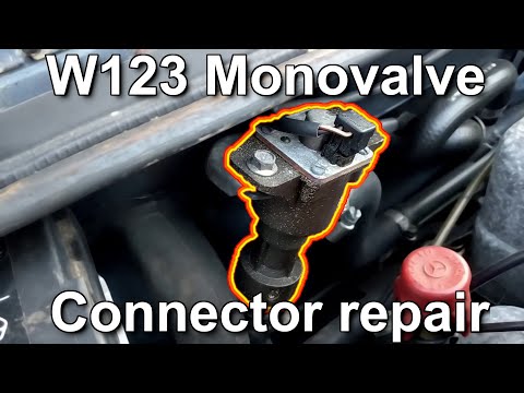 W123 A/C Improvement #462 Monovalve bad connection repair