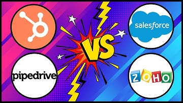 HubSpot VS Salesforce Vs Pipedrive Vs Zoho - Which One Is The Best? | 4 Best CRM Software In 2023