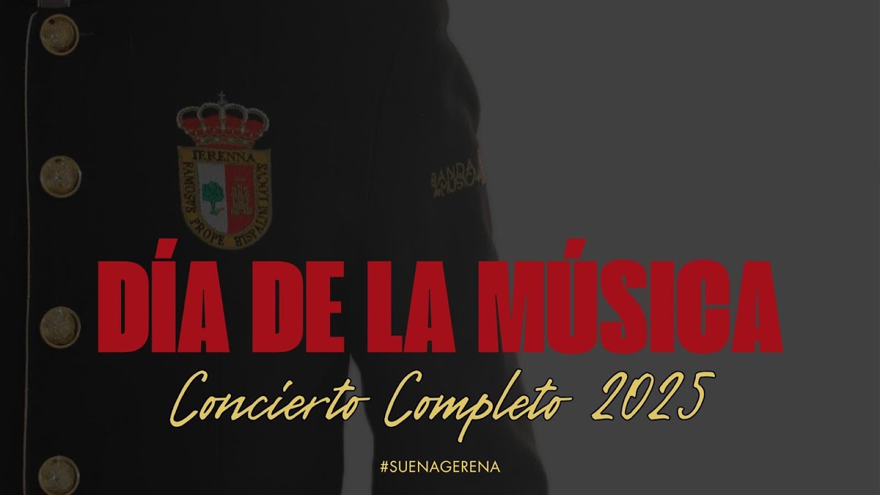 CONCIERTO DÍA DE LA MÚSICA 2025 | Banda de Música de Gerena
