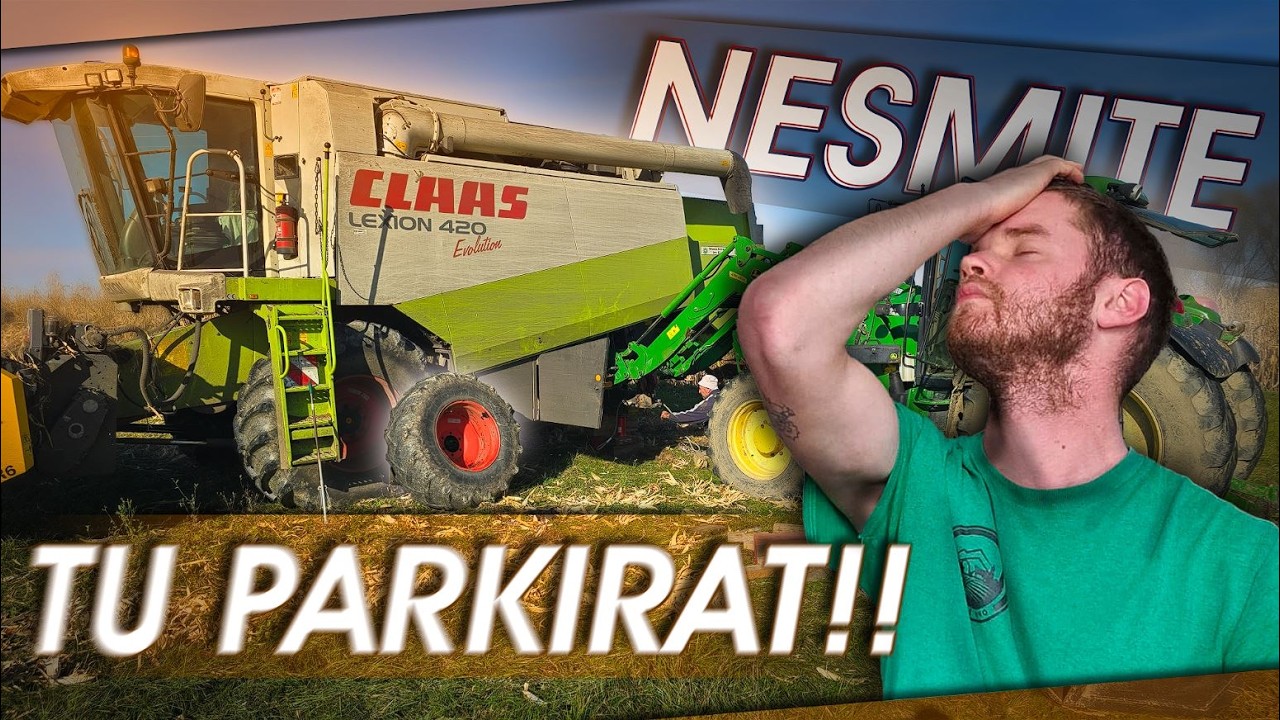 RADNI DAN NA OPG-u | #89 OTPAO KOTAČ S LEXIONA 😳