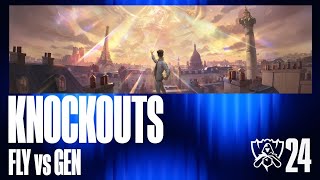 GEN vs. FLY - Game 1 | Quarter Finals Day 4 | 2024 Worlds | Gen.G Esports vs FlyQuest screenshot 5
