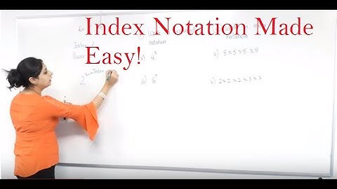 Index Notation Made Easy!