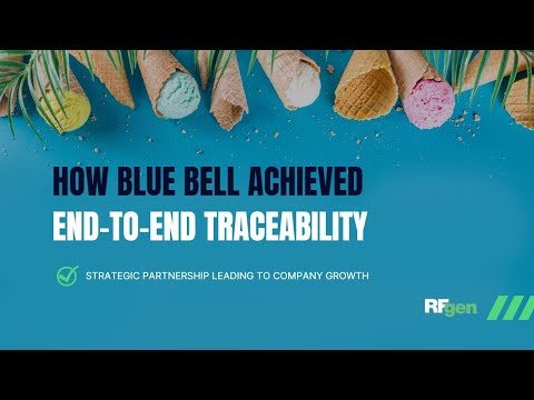 Blue Bell Creameries Achieves Food Traceability & Efficiency: An RFgen Success Story - video from RFgen