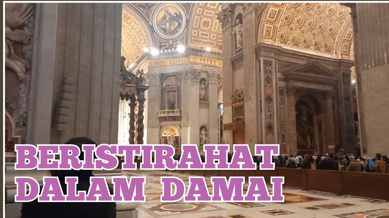 Melayat Paus Benedictus XVI: 3 Jan 2023 pagi.