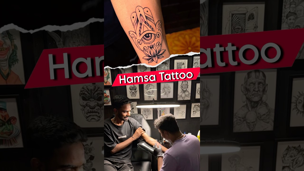 Hamsa tattoo 