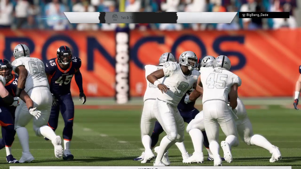 MADDEN 20 IML TV Lupara S4 W8 Chargers vs Raiders - YouTube