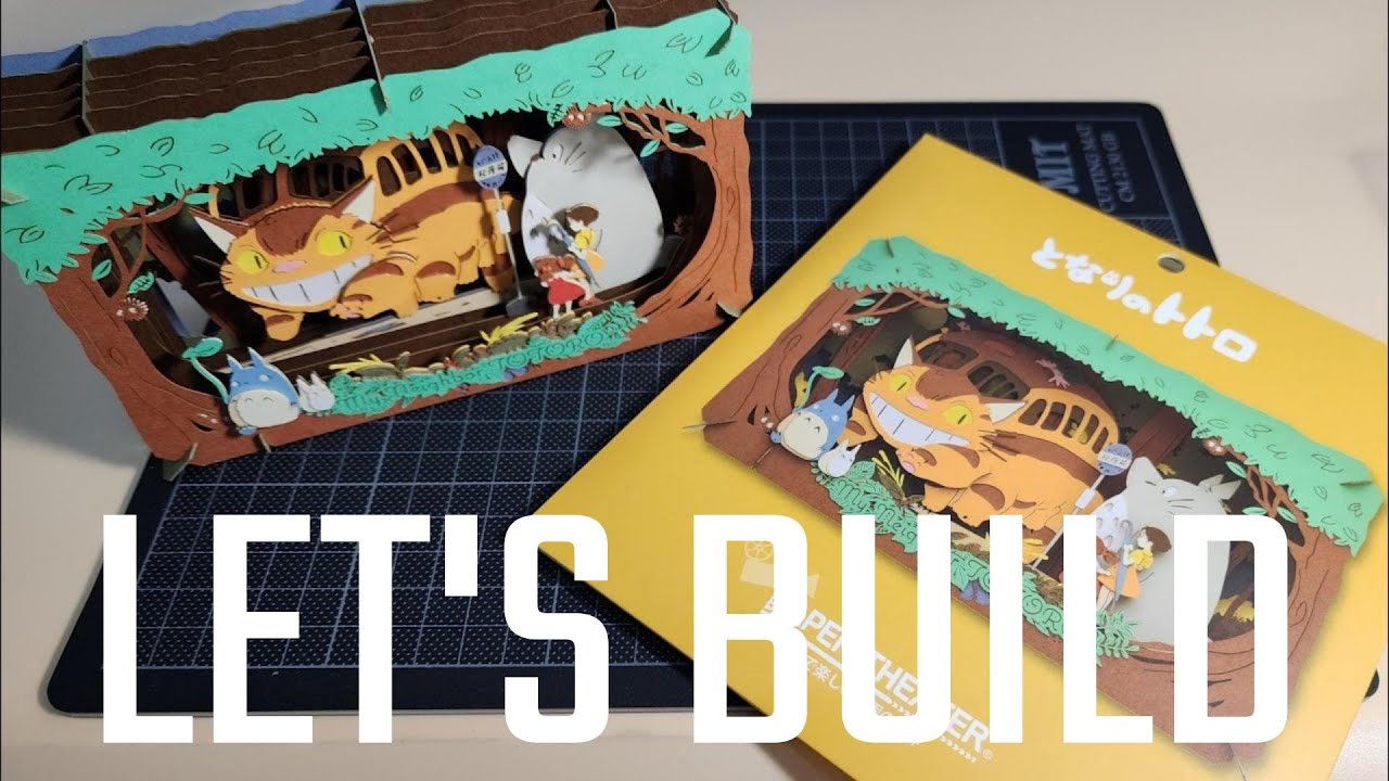 Let's Build Paper Theater My Neighbor Totoro PT L18 - YouTube