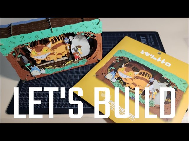 Let's Build Paper Theater My Neighbor Totoro PT L18 - YouTube
