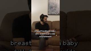 i asked ChatGPT if i can breastfeed a baby doll