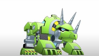 Transformers Dino Modes! | Rescue Bots | Kids Cartoon | Transformers Kids