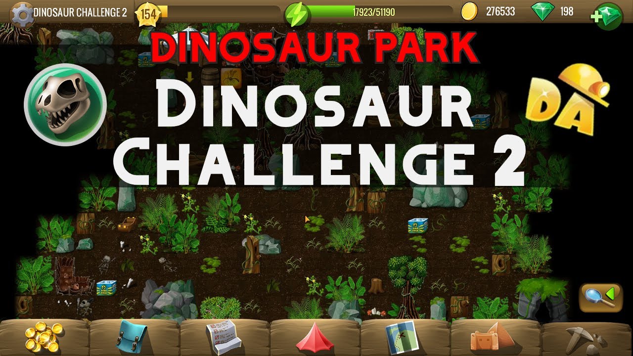 Dinosaur Challenge 2 | Dinosaur Park #6 | Diggy's Adventure